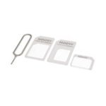 Noosy 4 in 1 Sim Adapter Kit - White