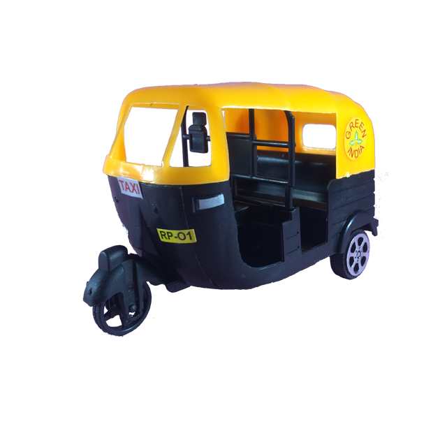 Super Taxi Auto Rickshaw Toy For Kids