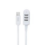 Computer USB Hub Suns 3 USB Socket - White