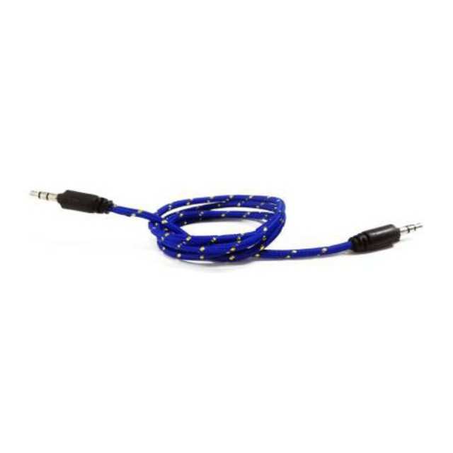 Blue AUX Cable 3.5mm to 3.5mm Itouch Pro